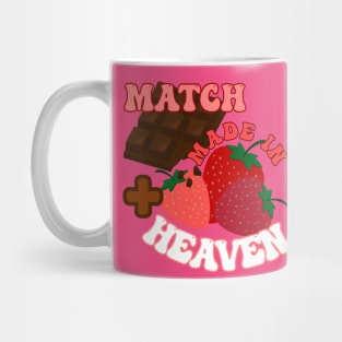 Chocolate and Strawberries- Match made in heaven! Mug